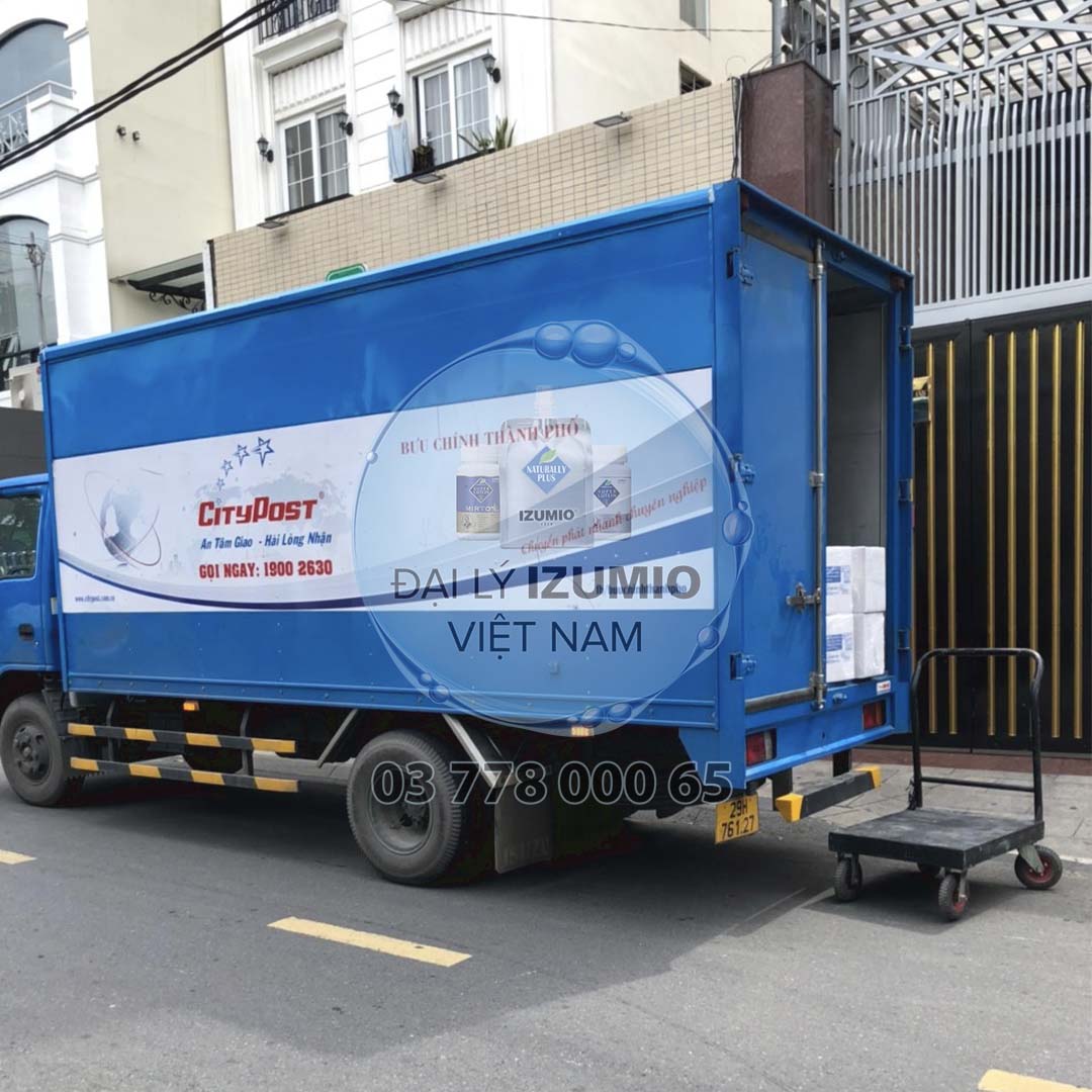 Nhập hàng IZUMIO tháng 10 Đại Lý IZUMIO Việt Nam