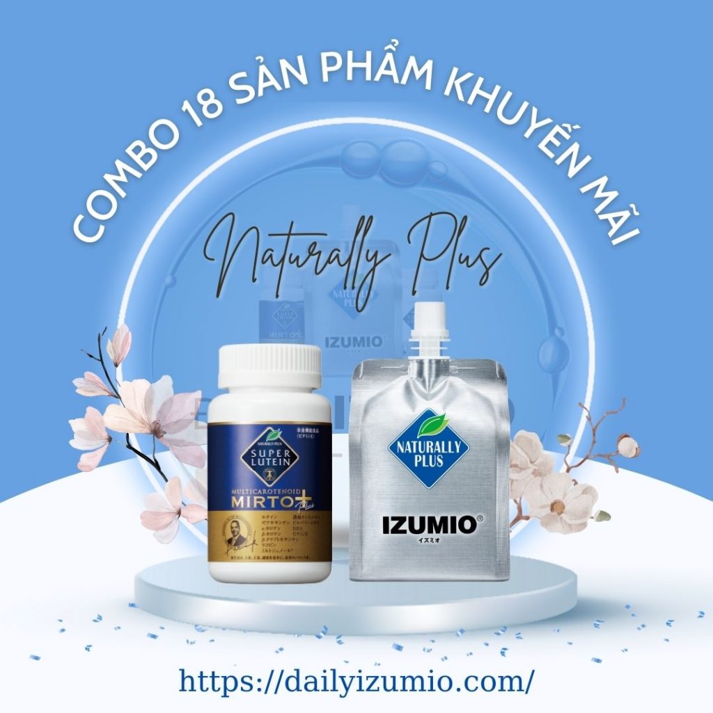 Combo chăm sóc sức khỏe toàn diện Mirto IZUMIO
