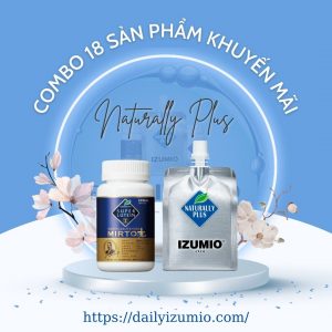Combo chăm sóc sức khỏe toàn diện Mirto IZUMIO