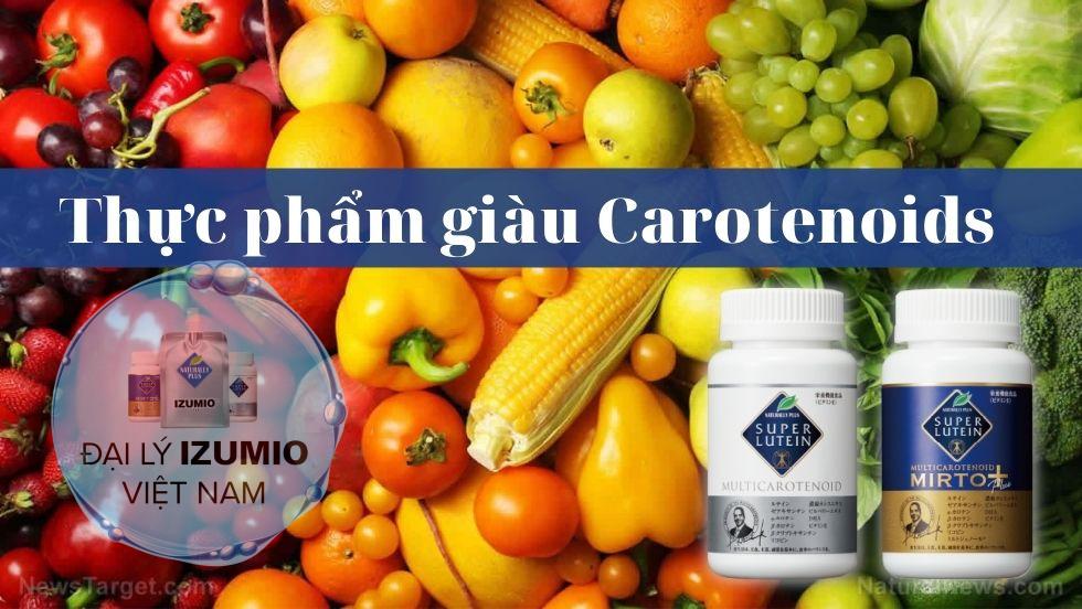 Thực phẩm giàu Carotenoids