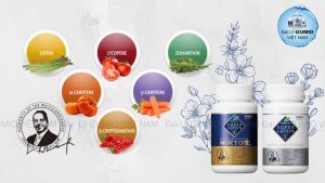 Super Lutein Mirto+ Plus có 6 carotenoids