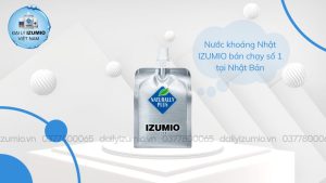Nước khoáng hydrogen IZUMIO bán chạy số 1 tại thị trường Nhật Bản.