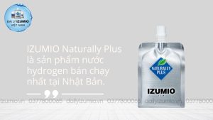 IZUMIO Naturally Plus là sản phẩm nước hydrogen bán chạy nhất tại Nhật Bản.