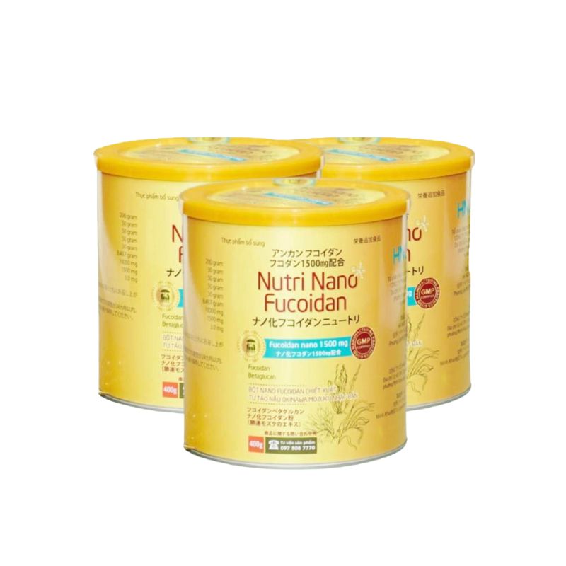 Thực Phẩm Bổ Sung Ngũ Cốc Thực Dưỡng Nutri Nano Fucoidan Cao Cấp