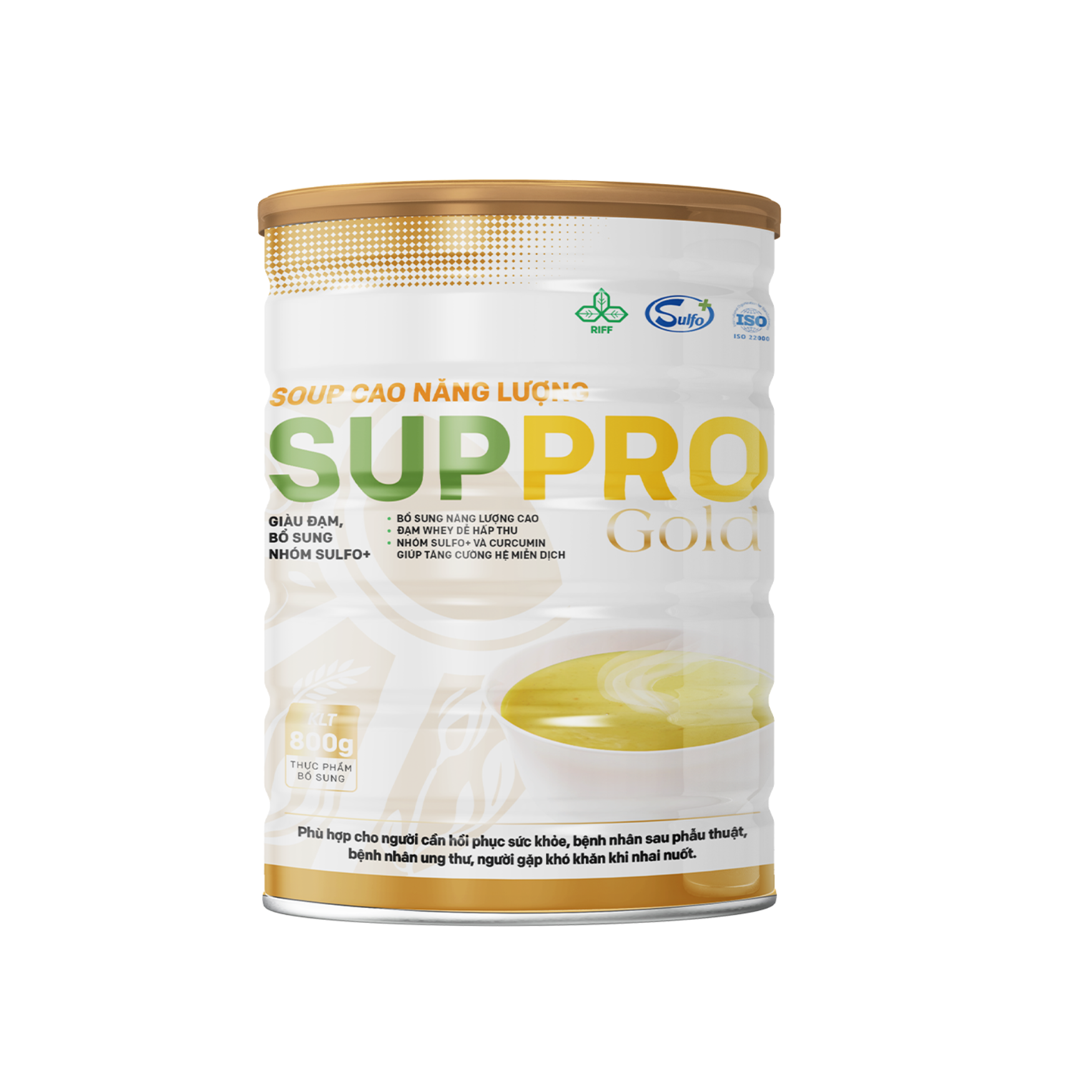 Súp Cao Năng Lượng Suppro Gold Vị Gạo Sữa / Vị Bò Hành Tây – Giải Pháp Dinh Dưỡng Toàn Diện Hỗ Trợ Phục Hồi Sức Khỏe - Ảnh 3