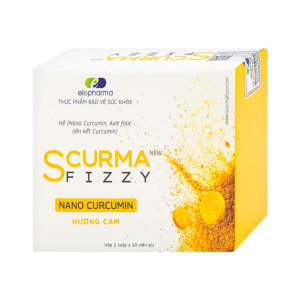 Thực Phẩm Bảo Vệ Sức Khỏe Scurma Fizzy New – Viên Sủi Nano Curcumin Thế Hệ Mới Cho Dạ Dày Khỏe Mạnh