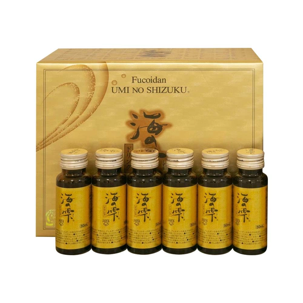 Thực Phẩm Bảo Vệ Sức Khỏe Fucoidan Vàng Umi No Shizuku Dạng Nước – Tinh Hoa Tảo Nâu Okinawa Nhật Bản - Ảnh 3