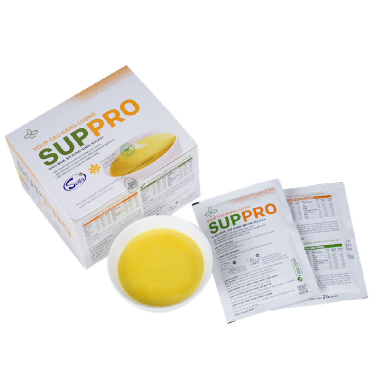Soup Cao Năng Lượng SUPPRO Vị Gạo Sữa Và Vị Bò Hành Tây – Dinh Dưỡng Tiện Lợi - Ảnh 4