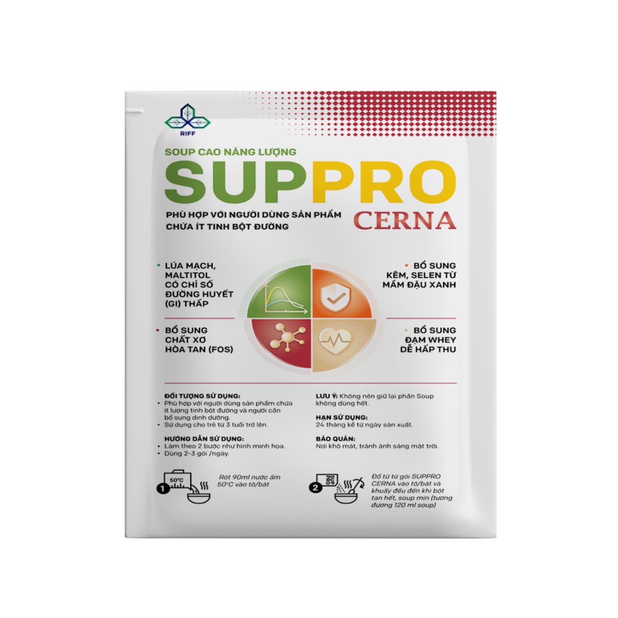 Soup Cao Năng Lượng SUPPRO CERNA – Giải Pháp Dinh Dưỡng Hỗ Trợ Kiểm Soát Đường Huyết Cho Người Tiểu Đường - Ảnh 2