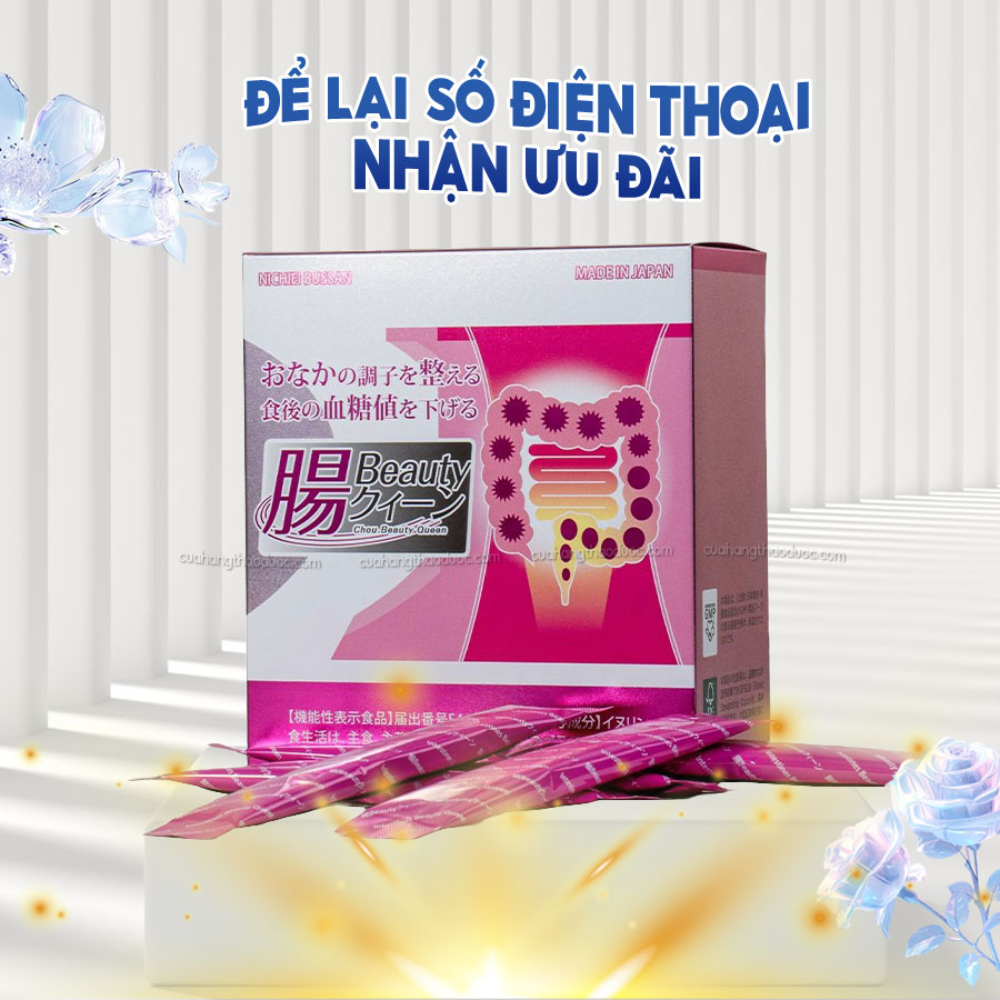 Thực phẩm bảo vệ sức khỏe Intestines Beauty Queen - Men Inuline Nhật Bản - Ảnh 3