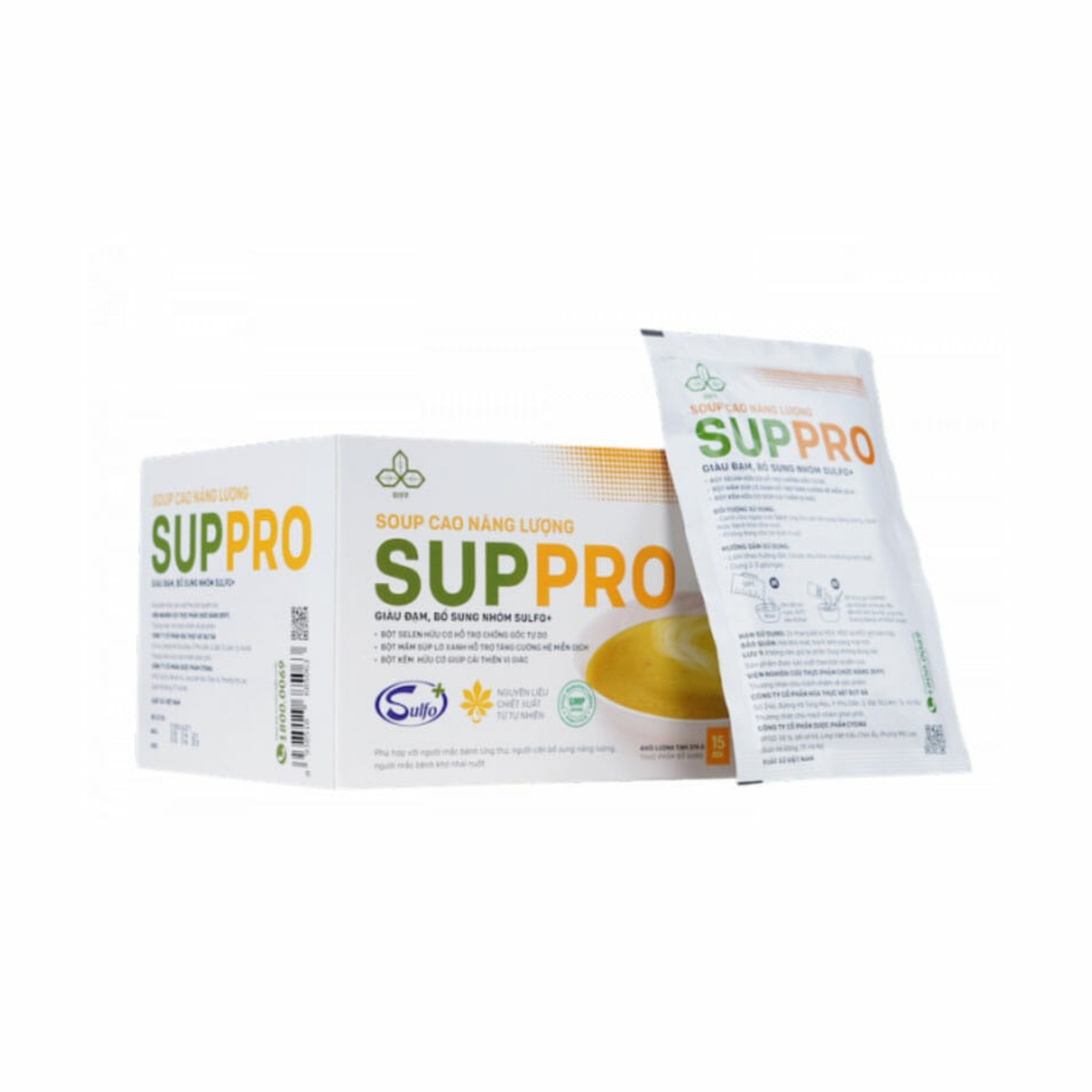 Súp Cao Năng Lượng Suppro Gold Vị Gạo Sữa / Vị Bò Hành Tây – Giải Pháp Dinh Dưỡng Toàn Diện Cho Người Cần Phục Hồi Sức Khỏe