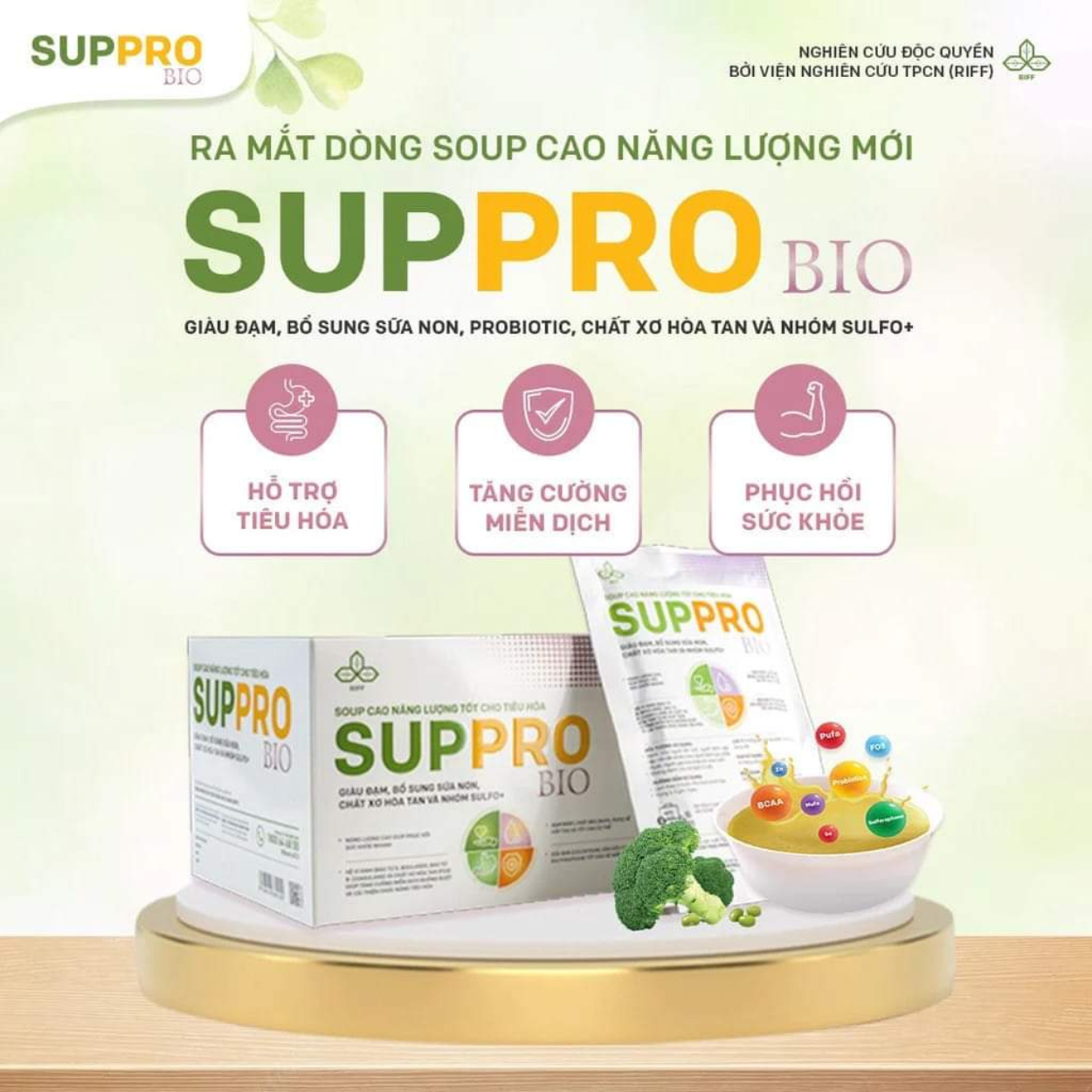 Soup Cao Năng Lượng SUPPRO Vị Gạo Sữa – Giải Pháp Dinh Dưỡng Tiện Lợi Cho Người Khó Nhai Nuốt - Ảnh 2
