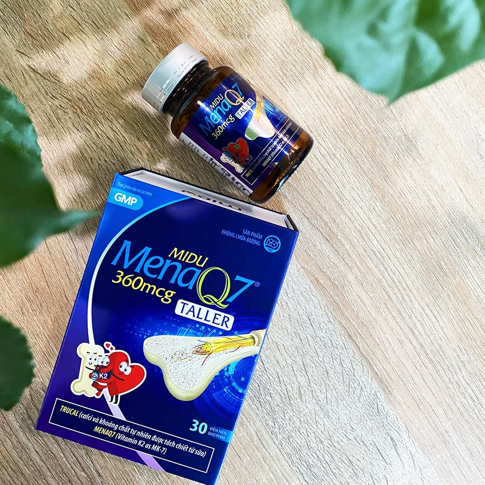 Midu MenaQ7 360mcg – Bí Quyết Tăng Chiều Cao Vượt Trội Và Xương Chắc Khỏe Cho Tuổi Dậy Thì - Ảnh 4
