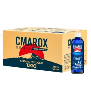 CMAROX Khoáng Vi Lượng 1000 PPM 24 Chai x 500ml | Bổ Sung Hơn 36 Khoáng Chất Thiết Yếu