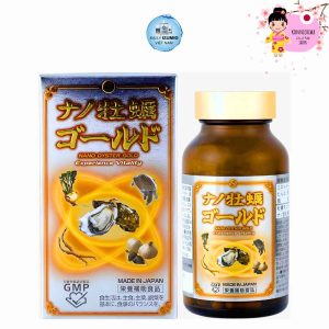 Thực phẩm bảo vệ sức khỏe NANO OYSTER GOLD Nhật Bản 120 viên – Chiết xuất hàu