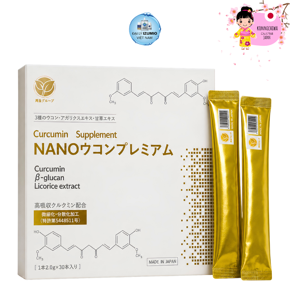 Nghệ Nano Ukon Premium Nhật Bản