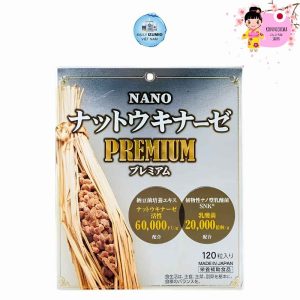 NANO NATTOKINASE PREMIUM 60.000FU Nhật Bản – Hỗ Trợ Giảm Nguy Cơ Huyết Khối